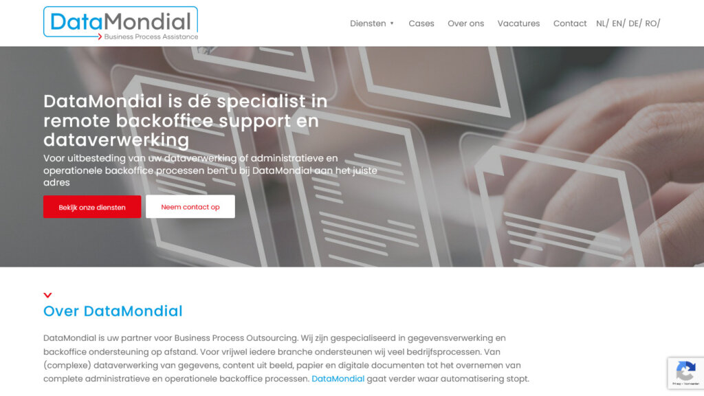 DataMondial website
