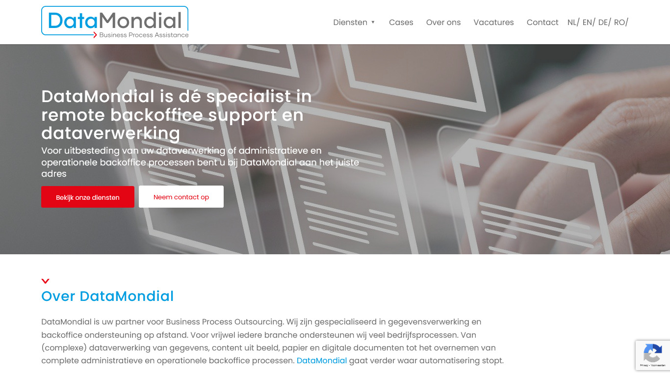 DataMondial website